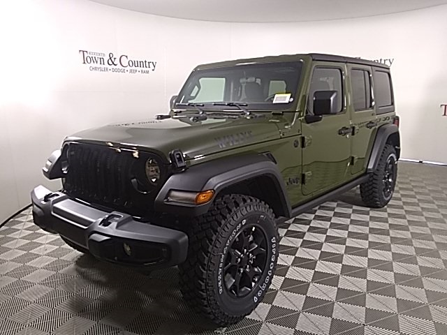 New 2020 JEEP Wrangler Unlimited Willys Sport Utility in ...